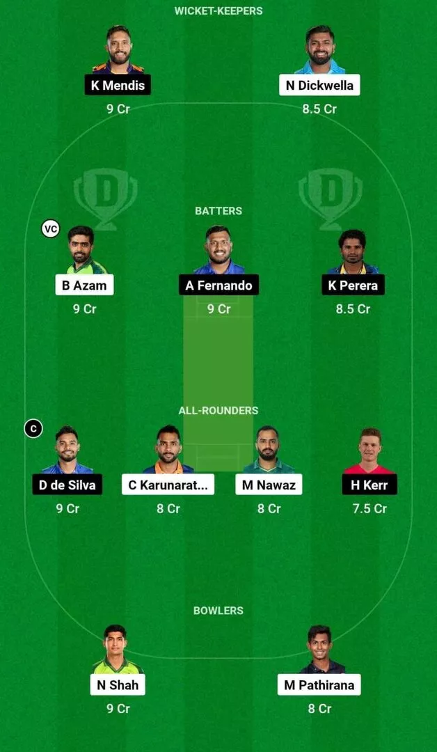 CS vs DA Dream11 Team 1