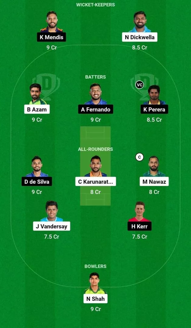 CS vs DA Dream11 Team 2