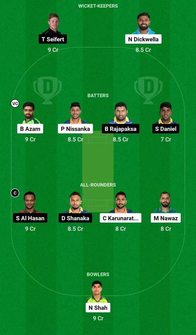 CS vs GT Dream11 Team 1