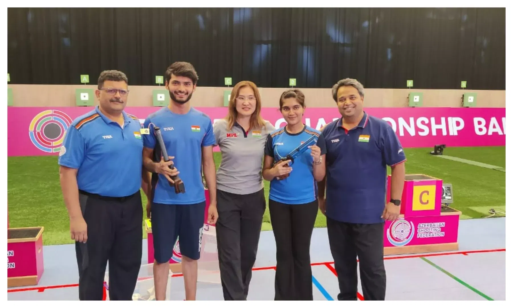 ISSF World Championships 2023 India bag gold in 10m Air Rifle mixed