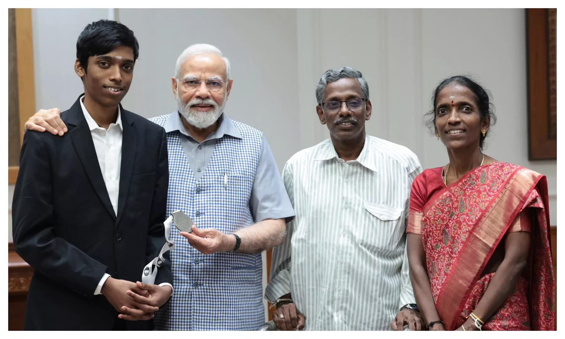 PM Modi meets chess prodigy Rameshbabu Praggnanandhaa: You personify  passion and perseverance