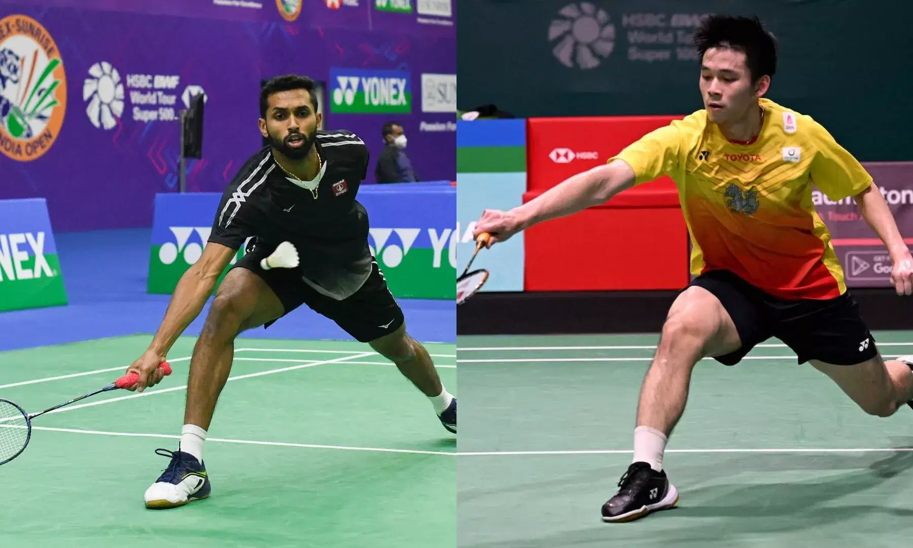HS Prannoy vs Kunlavut Vitidsarn BWF World Championships 2023