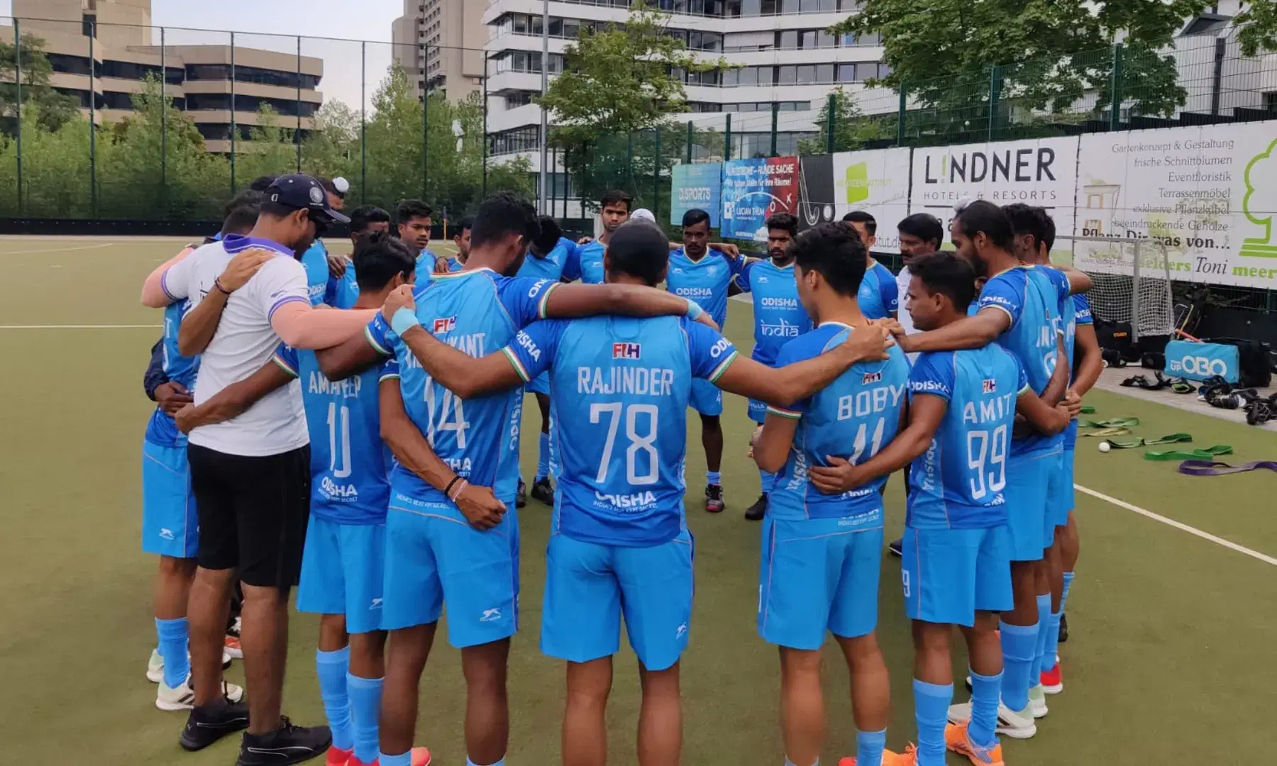 Indian Men’s Junior hockey team goes down to Germany in the finals of 4