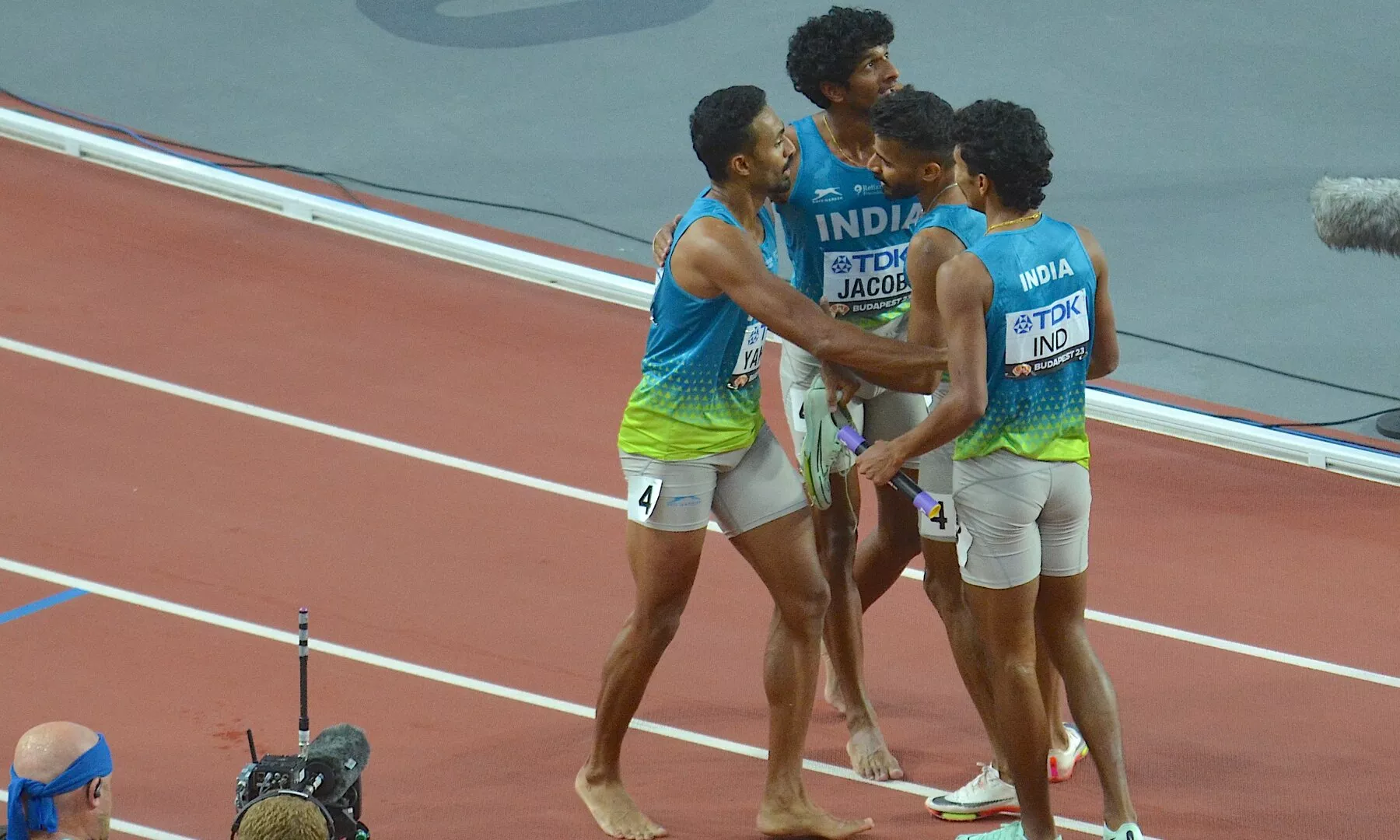 Indian Men's 4x400m Relay Team World Athletics Championships 2023