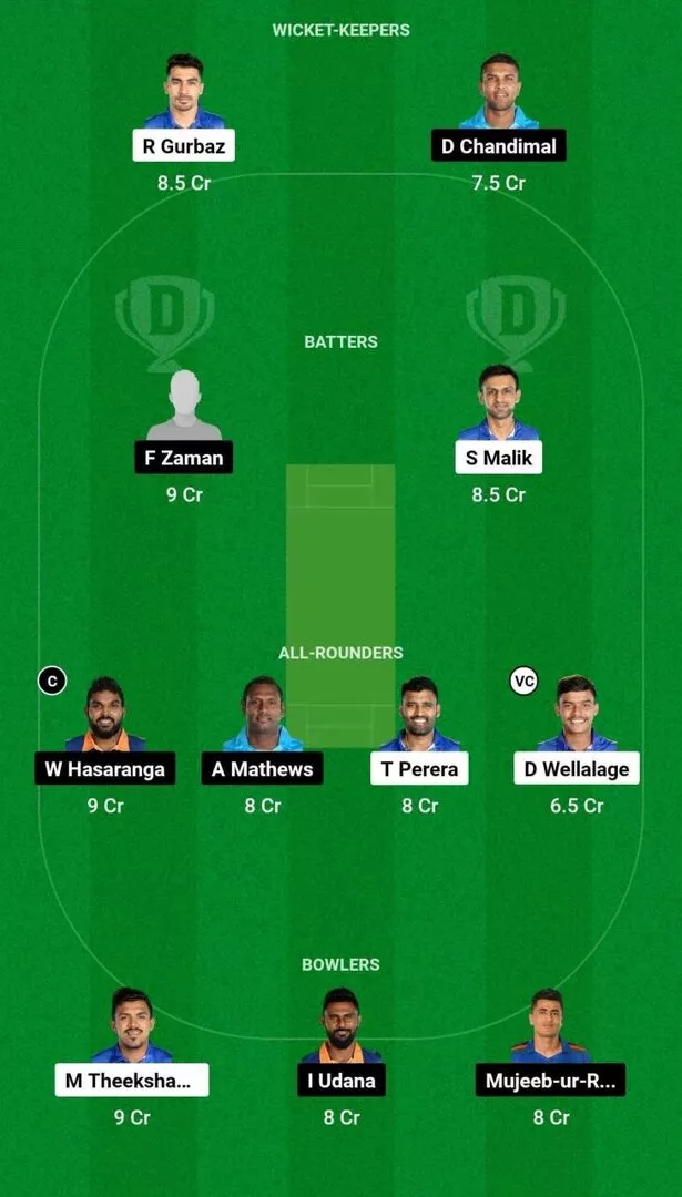 JK vs BLK Dream11 Team 1