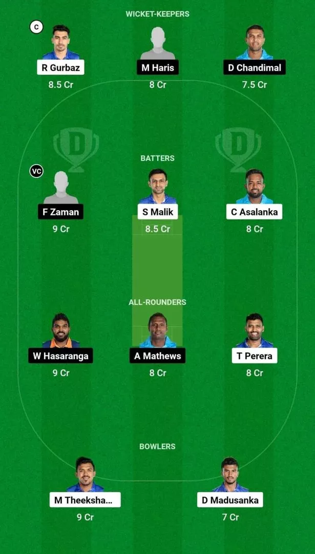 JK vs BLK Dream11 Team 2