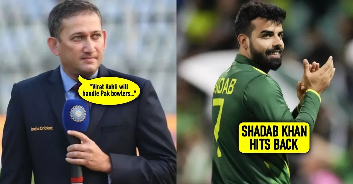 Shadab Khan hits back after India selector Ajit Agarkar says Virat Kohli will handle Pakistan pacers in Asia Cup 2023