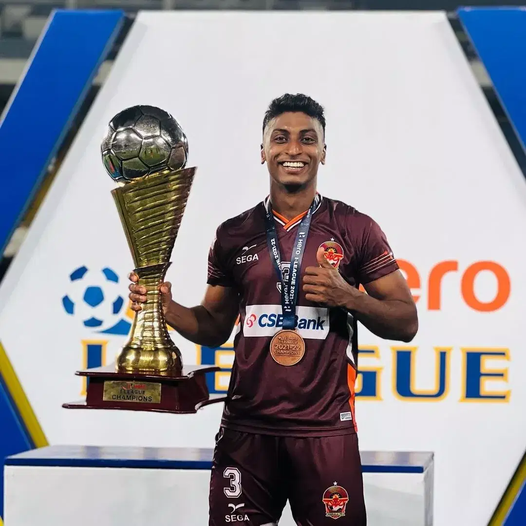 Mohammed Jasim I-League winner Gokulam Kerala