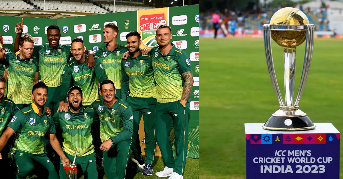 South African Cricket Team warmup fixtures for ICC Cricket World Cup 2023