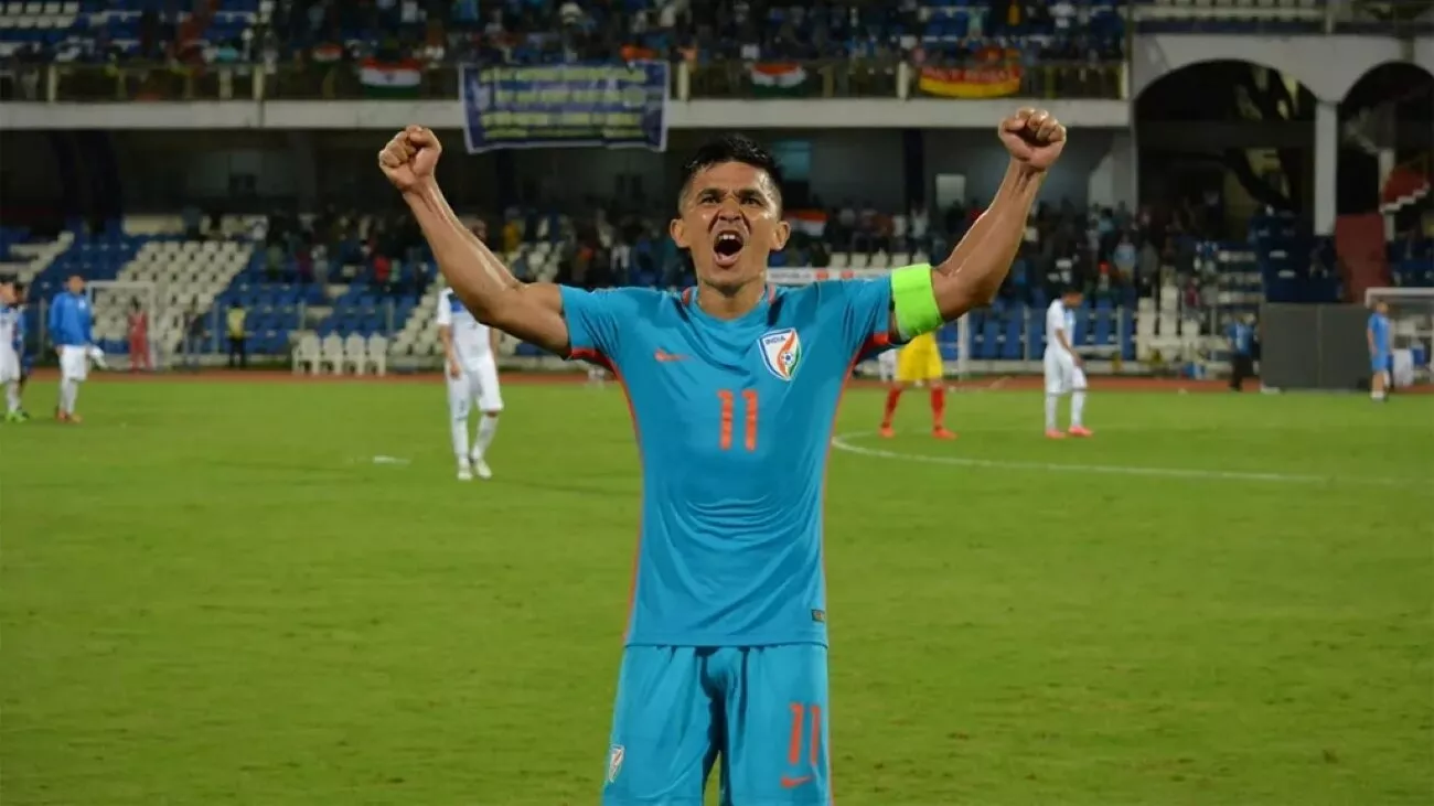 How Sunil Chhetri Scored His First International Goal