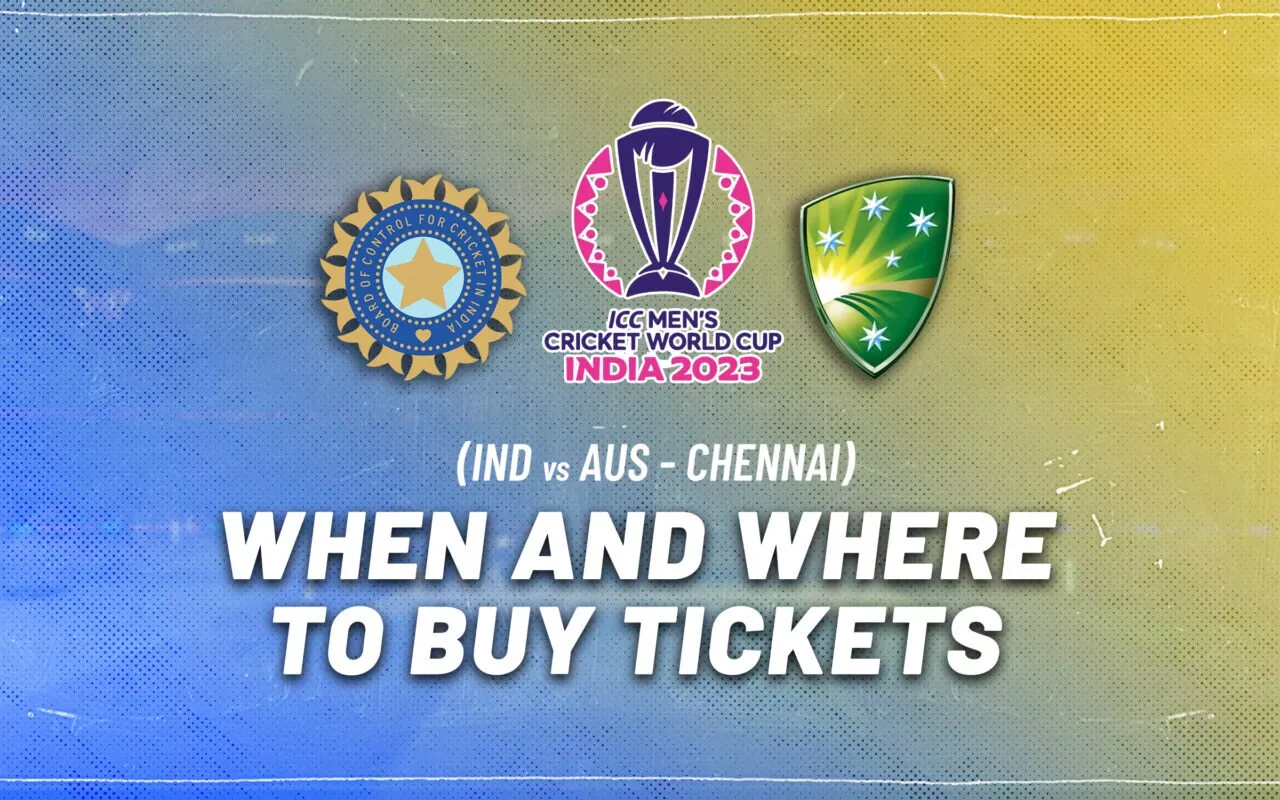 When and where to buy India vs Australia tickets for ICC Cricket World