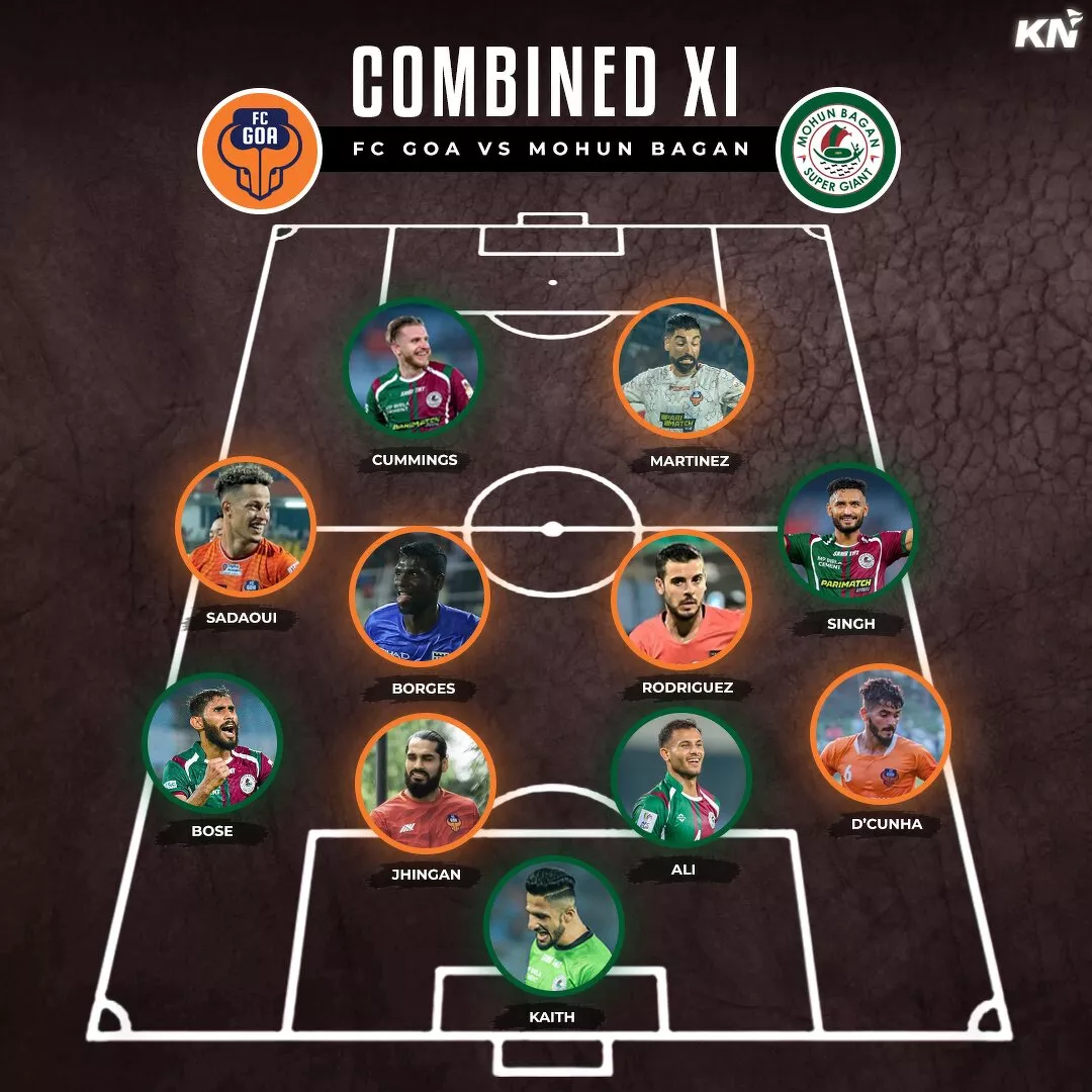 DURAND CUP 2023 SEMI-FINAL FC GOA VS MOHUN BAGAN COMBINED XI