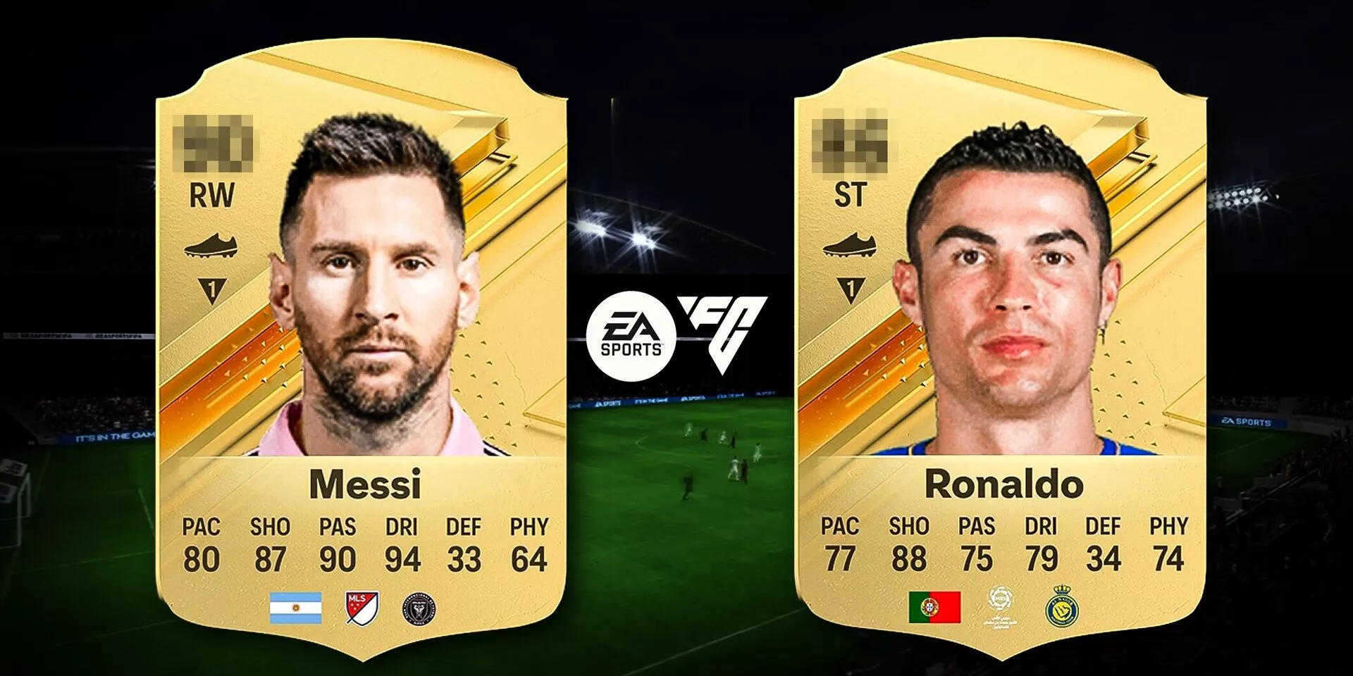 FIFA 24  ALL OFFICIAL PLAYER RATINGS (EA FC 24)! 💀😲 ft. Messi