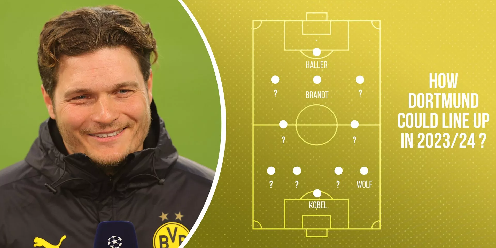 Borussia Dortmund predicted lineup for 2023-24 season