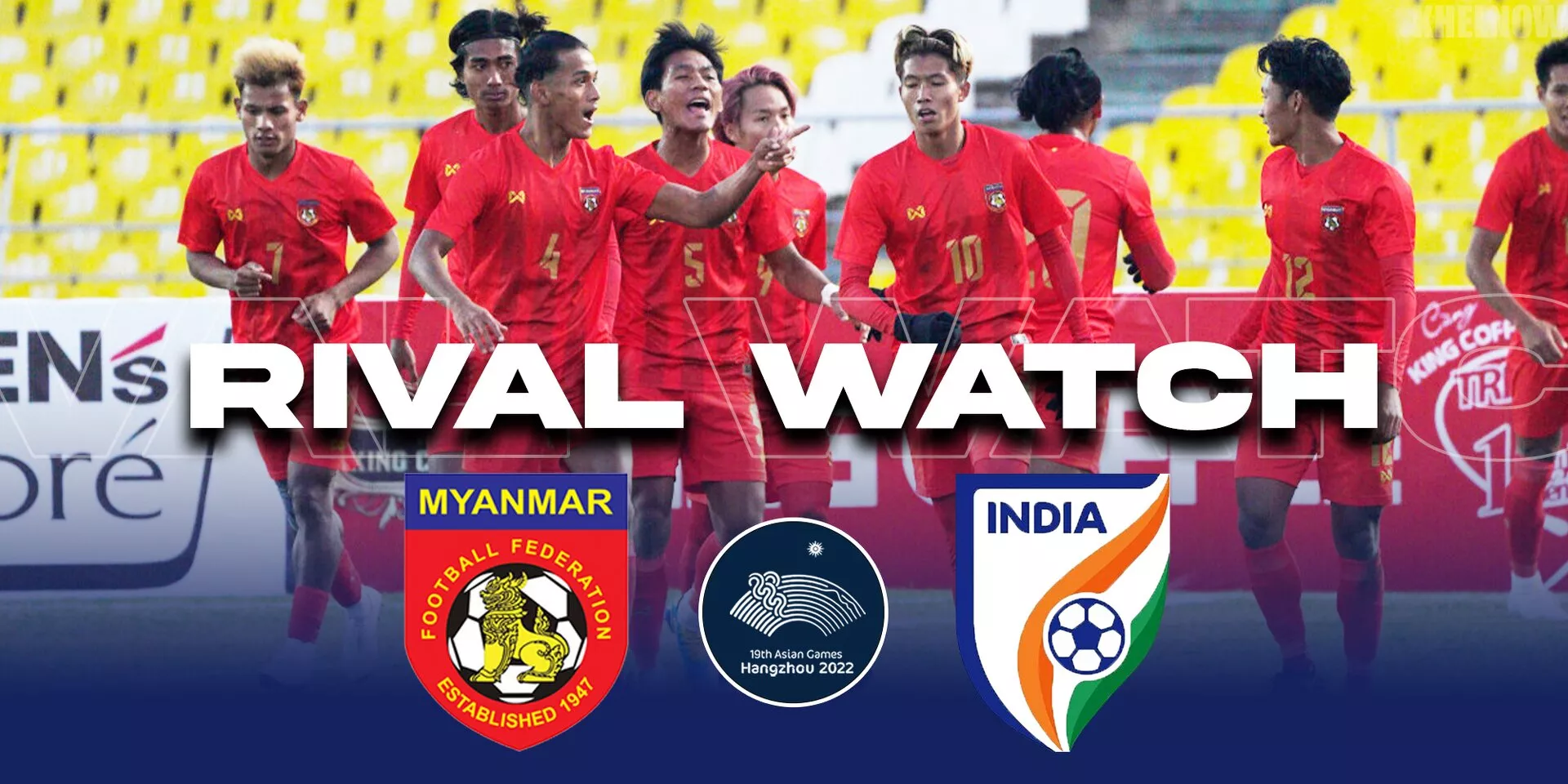 MYANMAR VS INDIA HANGZHOU ASIAN GAMES FOOTBALL