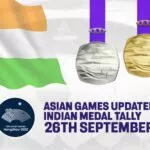 Asian Games 2023: India’s medal tally after Day 3, 26th September