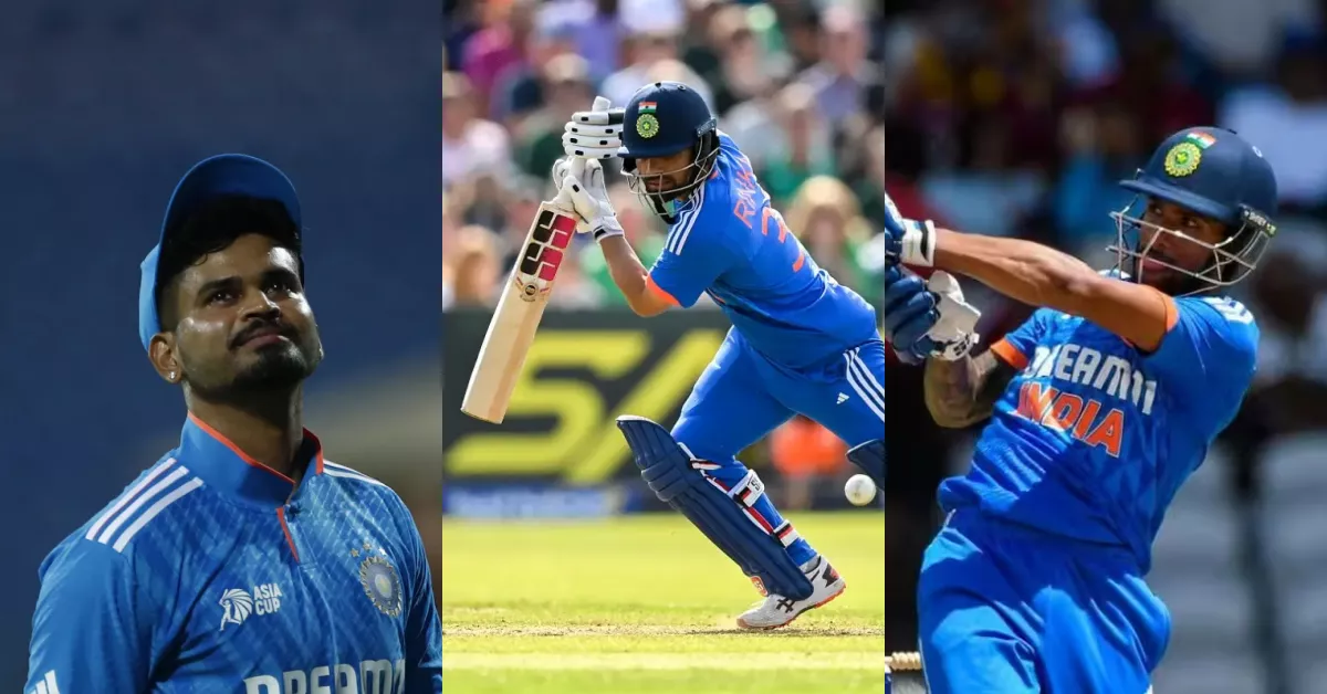 3 Batsmen who can replace Shreyas Iyer in India squad if he gets ruled out of ICC Cricket World Cup 2023