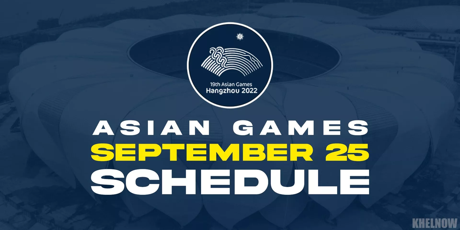 Asian Games 2023: Updated India schedule for Day 2, September 25