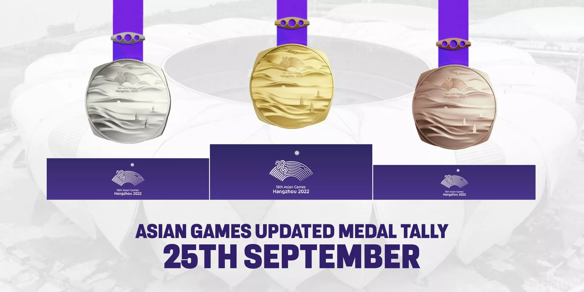 Asian Games 2023 Updated medal tally after Day 2, 25th September