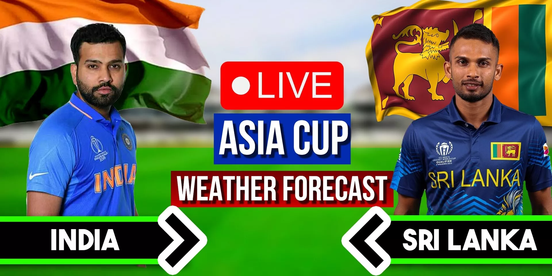 Asia Cup 2023: IND vs SL Super Four – Weather Forecast, 12th September, Colombo