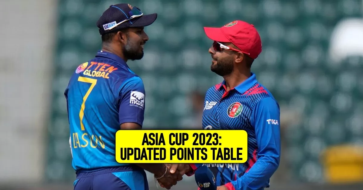 Asia Cup 2023 Points Table, Most Runs, Most Wickets After 6th Match