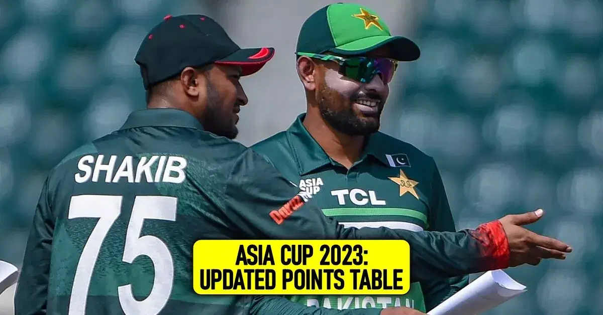 Asia Cup 2023 - Points Table, Most Runs, Most Wickets After Super Four Match 1, PAK vs BAN