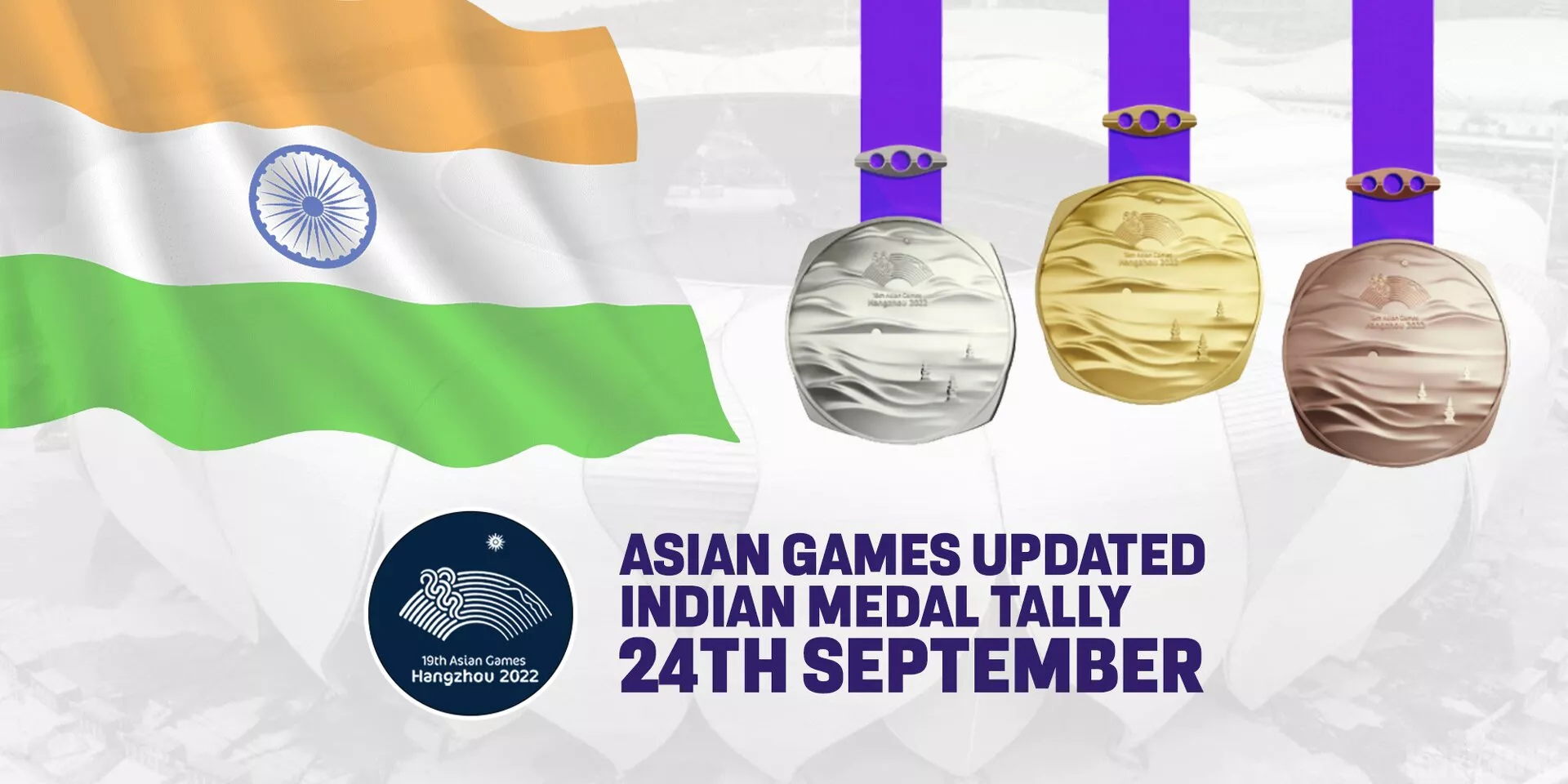 Asian Games 2023 India’s medal tally after Day 1, 24th September