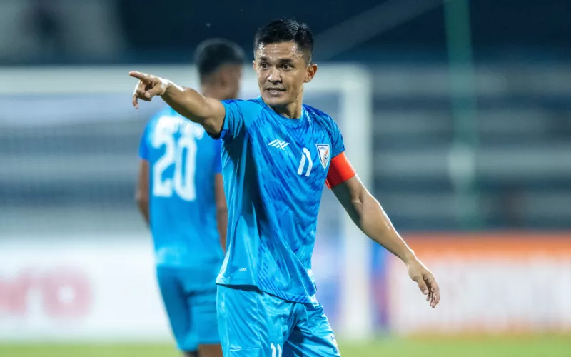 Sunil Chhetri set to become third Indian to captain in two Asian Games