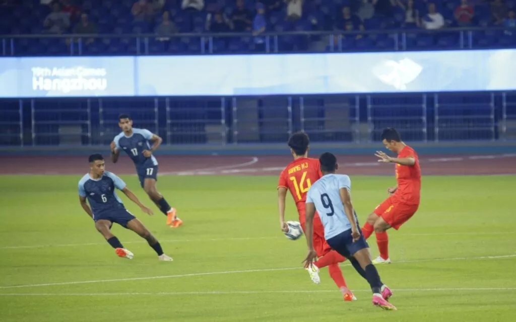 CHINA VS INDIA ASIAN GAMES MATCH REPORT