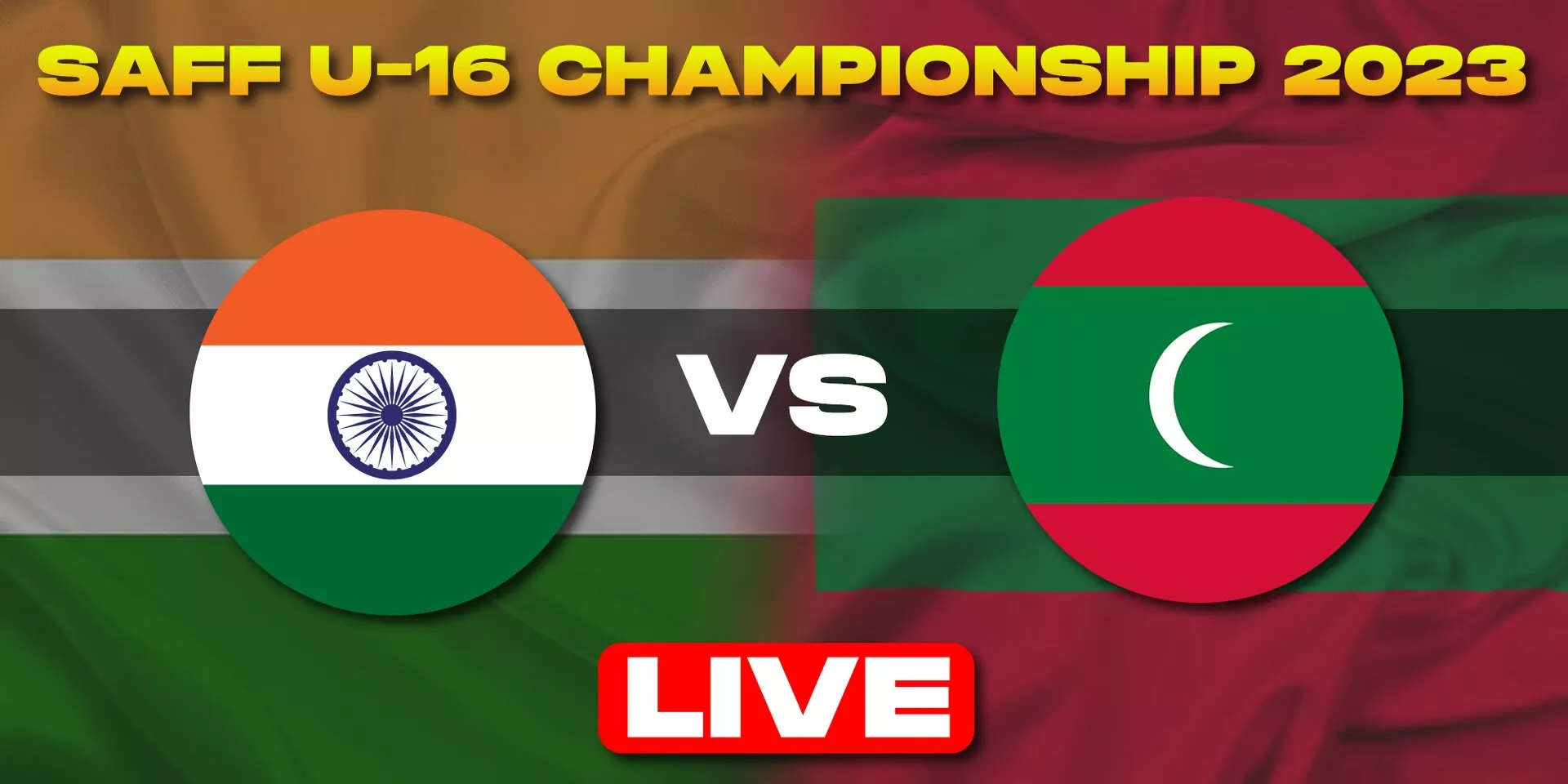 SAFF U-16 Championship: India vs Maldives Live Updates