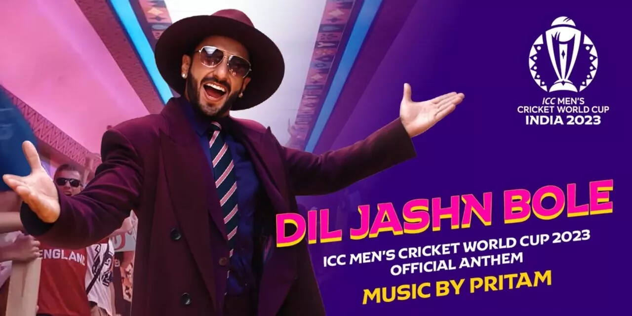 ICC Cricket World Cup 2023 official anthem "Dil Jashn Bole" released by ICC