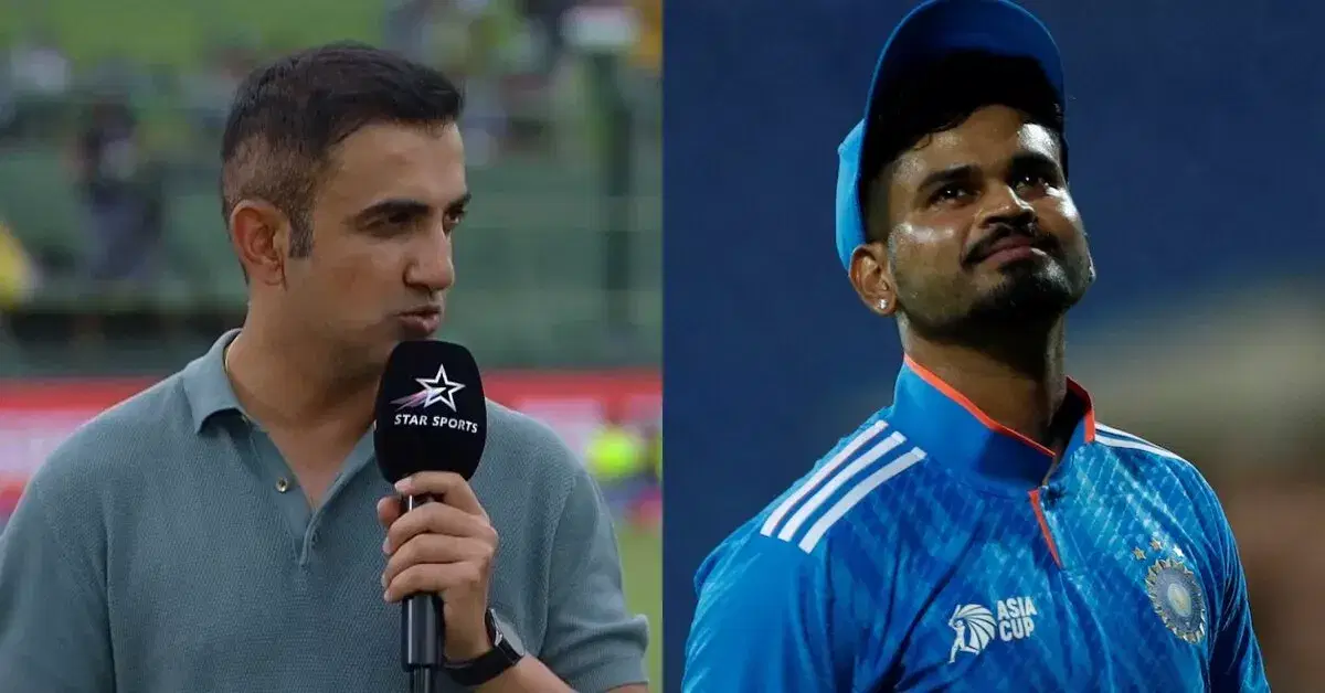 Shreyas Iyer will get ruled out of ICC Cricket World Cup 2023, predicts Gautam Gambhir