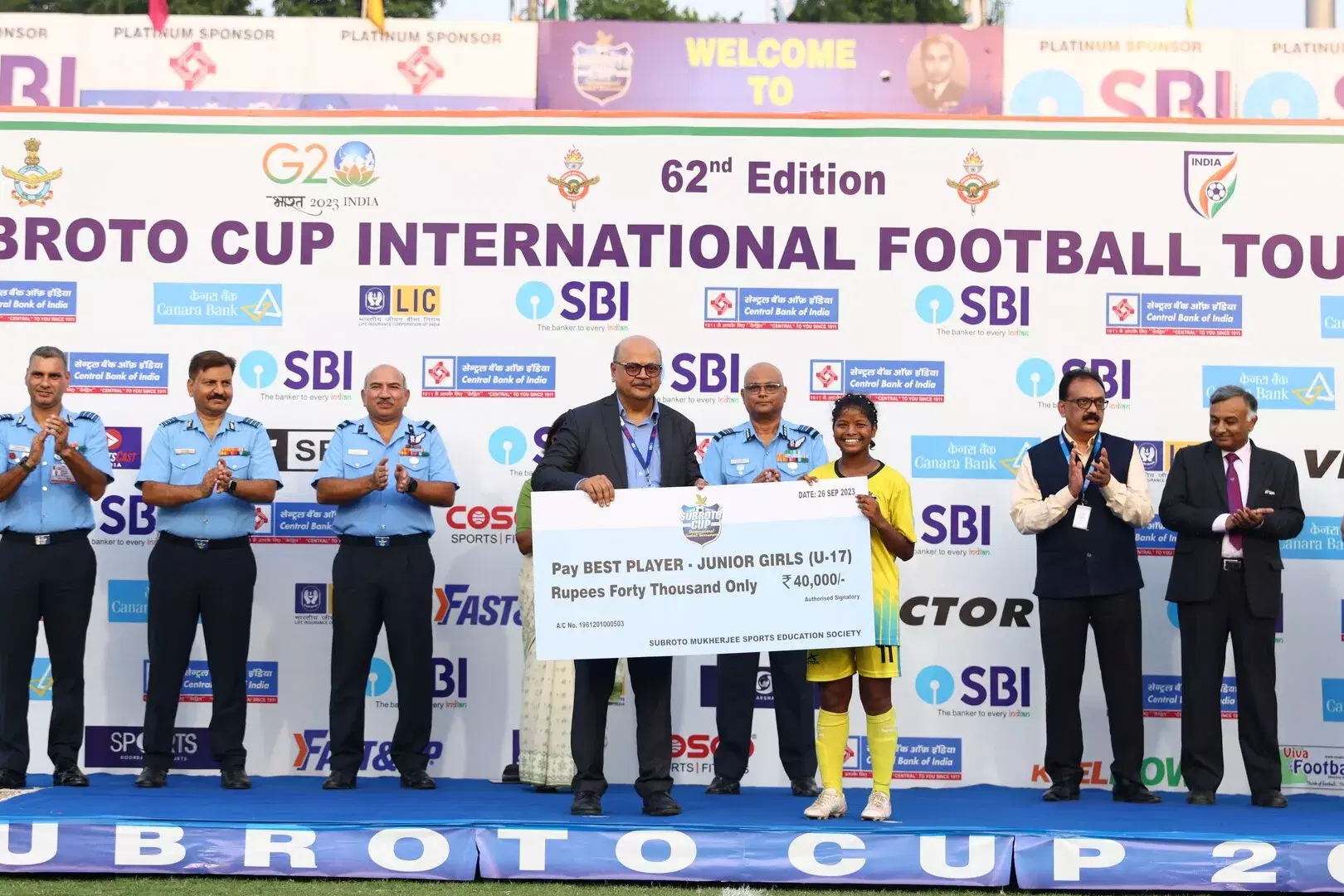 Subroto Cup 2023 Final: Who got hold of the awards?