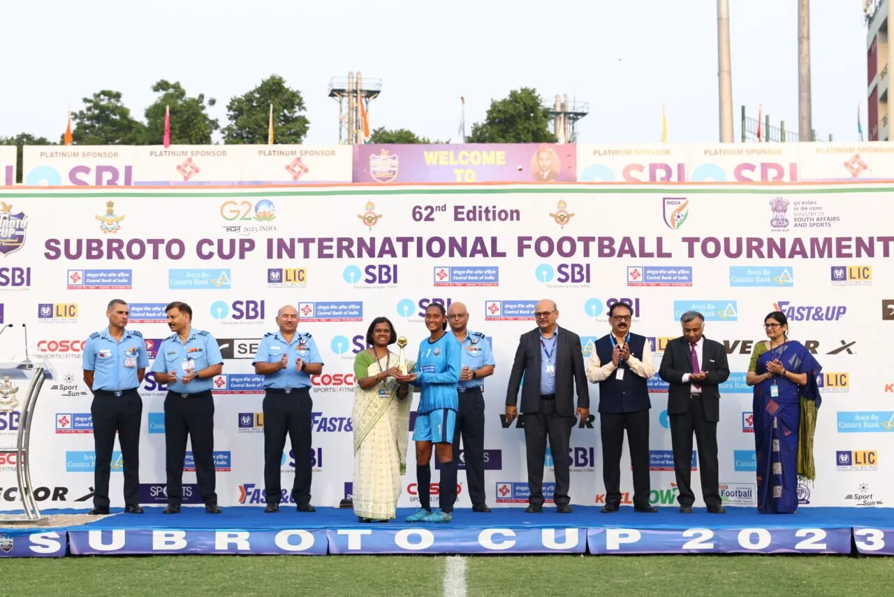 SUBROTO CUP 2023 JUNIOR U-17 GIRLS CATEGORY AWARDS SURAJMANI