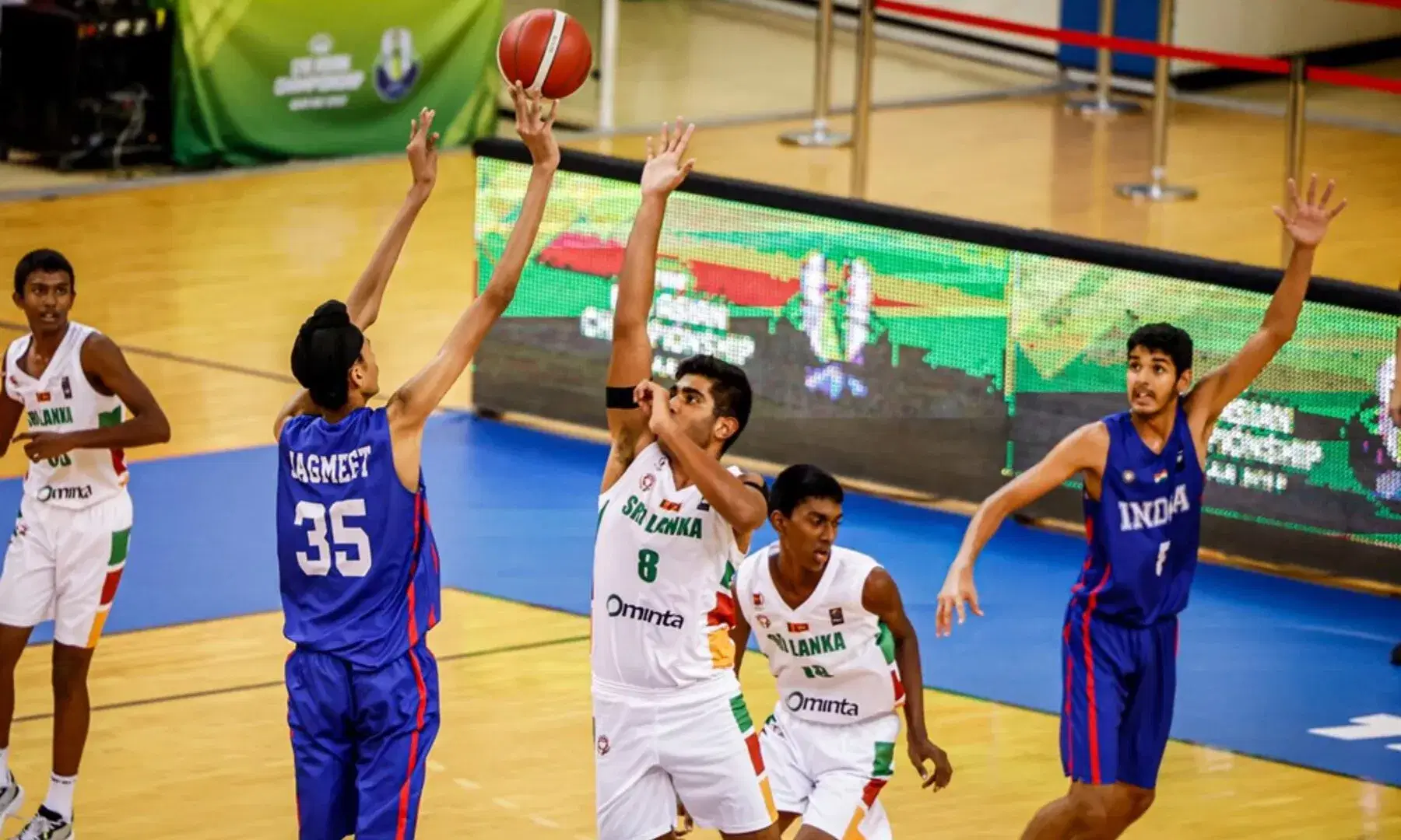 FIBA U-16 Asian Championship 2023 India vs Sri Lanka