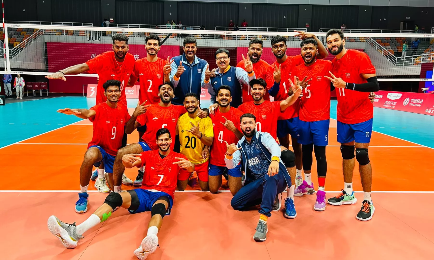 Asian Games 2023 Indian Men's Volleyball Team