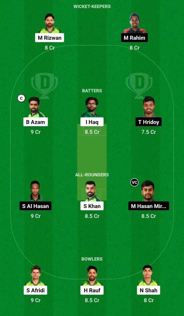 PAK Vs BAN Dream11 Prediction, Dream11 Playing XI, Today Super Four ...