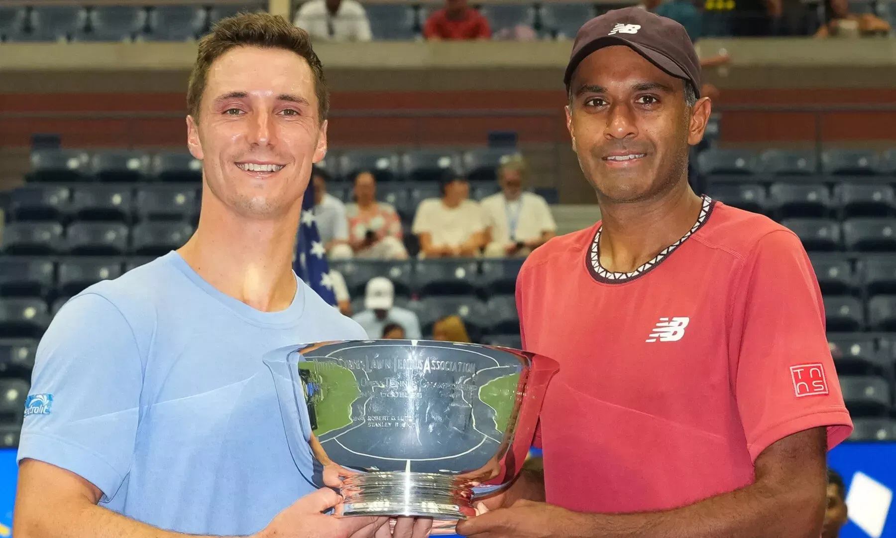 Rajeev RamJoe Salisbury first pair to win three consecutive US