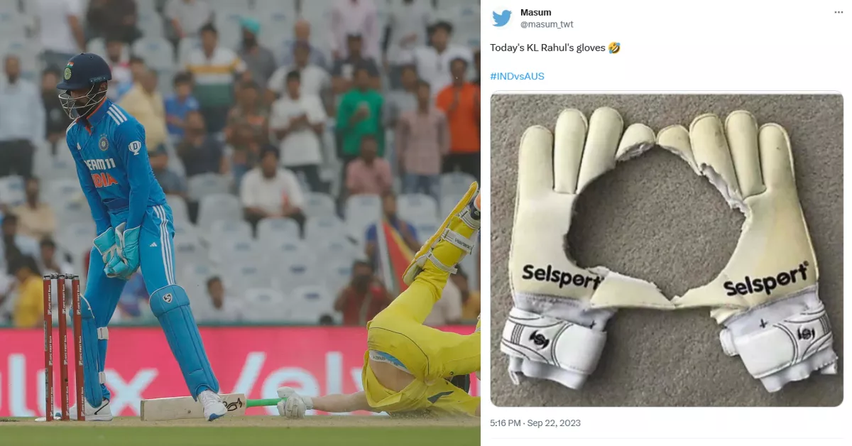 IND vs AUS: Twitter trolls KL Rahul for his poor wicket-keeping in 1st ODI in Mohali