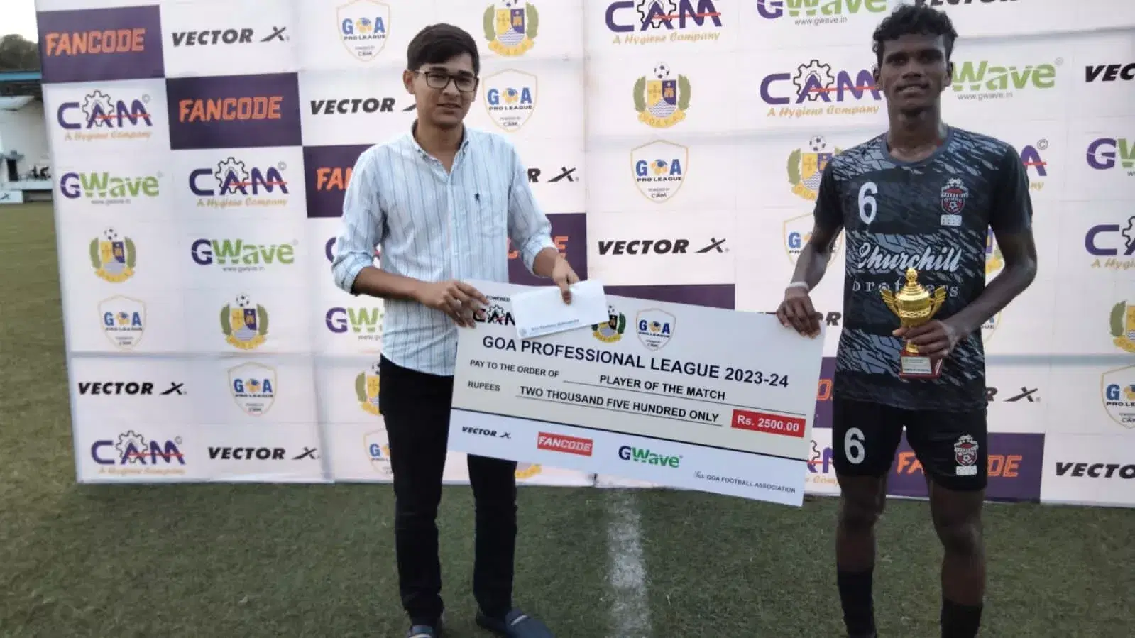 Goa Pro League: Sporting Clube de Goa, Churchill Brothers share spoils