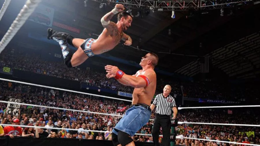 CM Punk vs John Cena WWE
