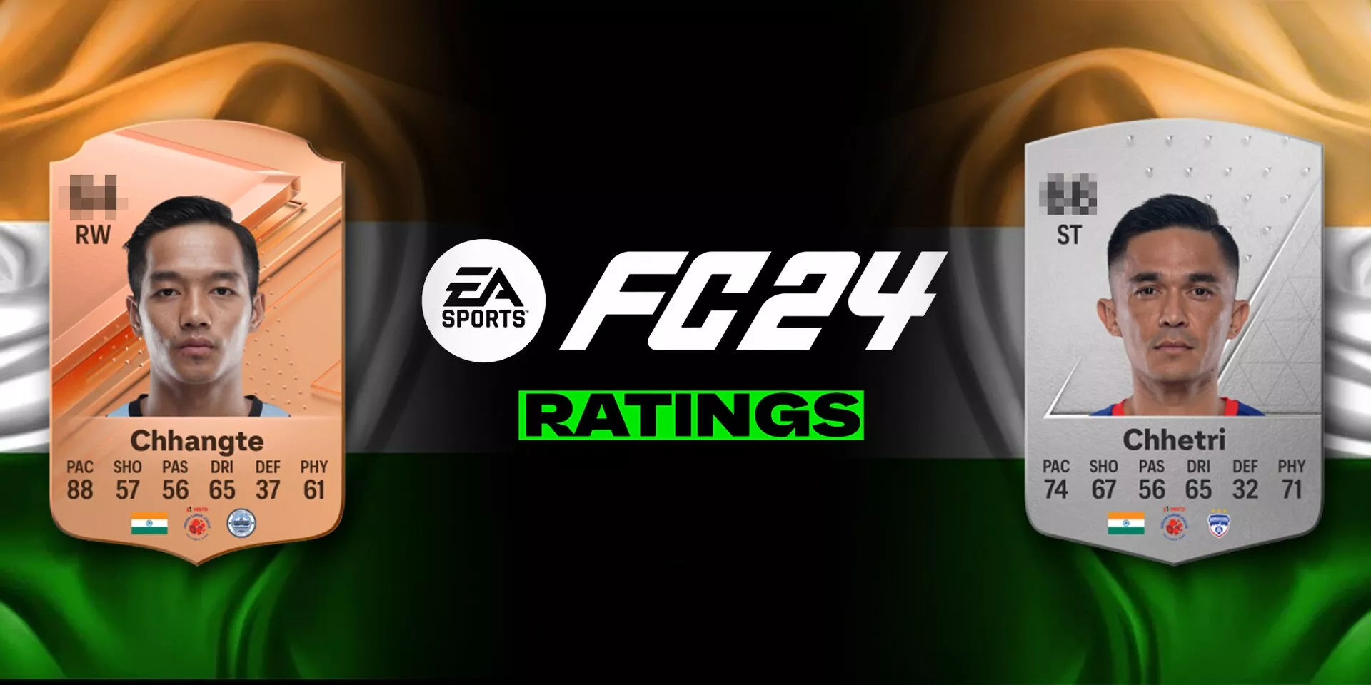 Top 10 highest-rated Indian players on EA FC 24