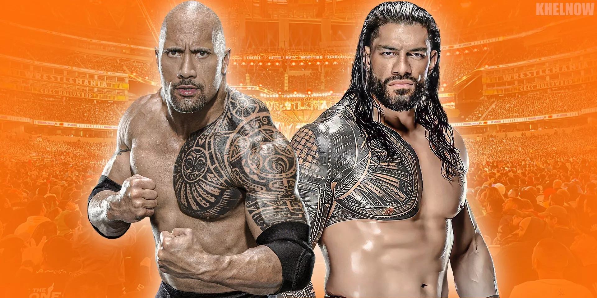The Rock vs Roman Reigns WWE