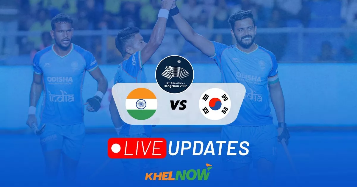 Asian Games 2023 Hockey semifinals: India vs South Korea Live Updates
