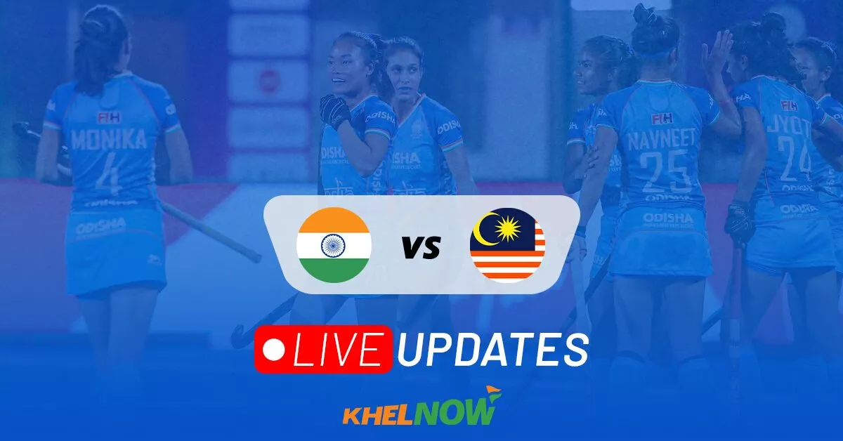 India vs Malaysia Live Updates