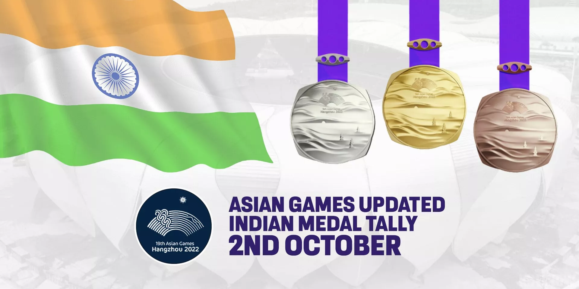 Asian Games 2023 India’s medal tally after Day 9, 2nd October
