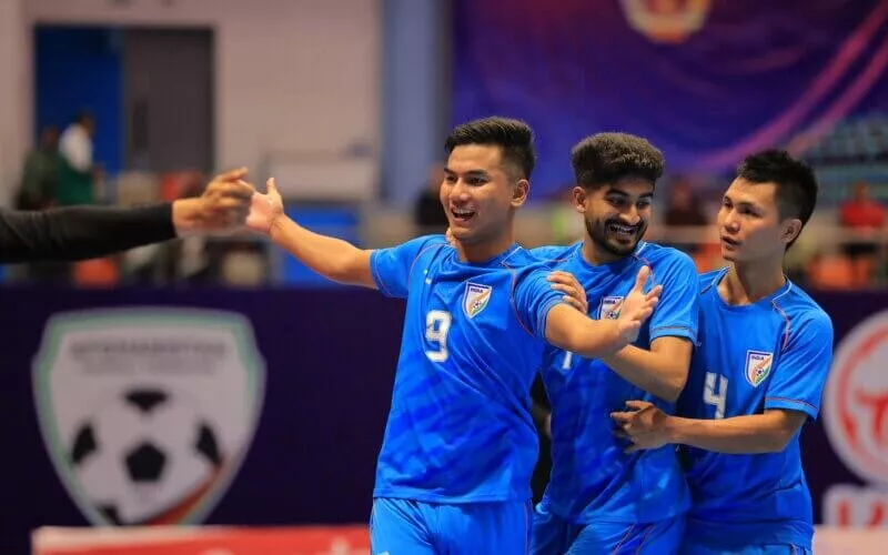 AFC FUTSAL ASIAN CUP QUALIFIERS TAJIKISTAN VS INDIA MATCH REPORT David Laltlansanga