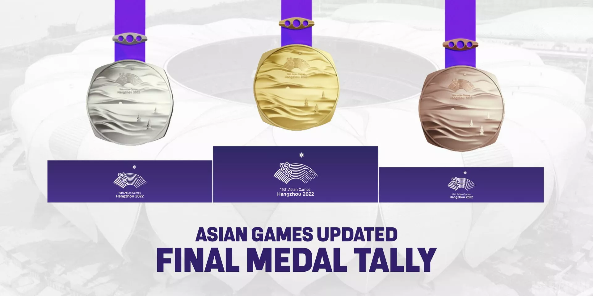 Asian Games 2023 Updated final medal tally