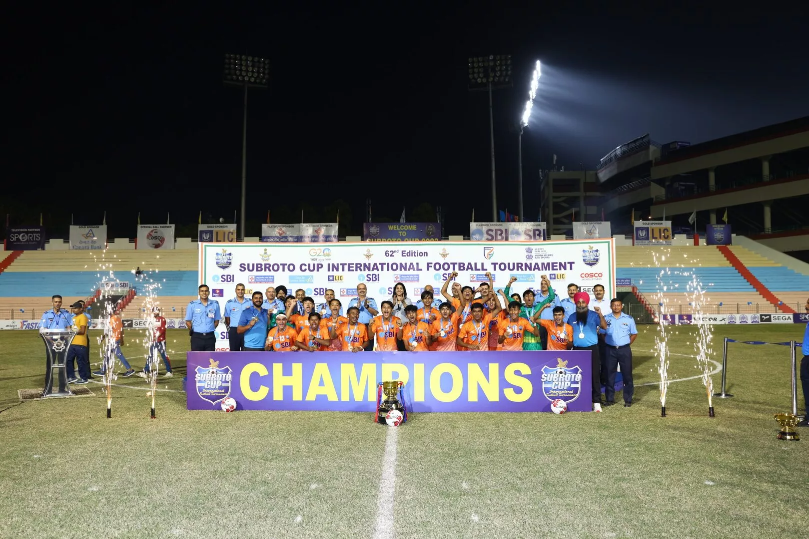SUBROTO CUP 2023 U-17 BOYS FINAL REPORT CHANDIGARH CHAMPIONS