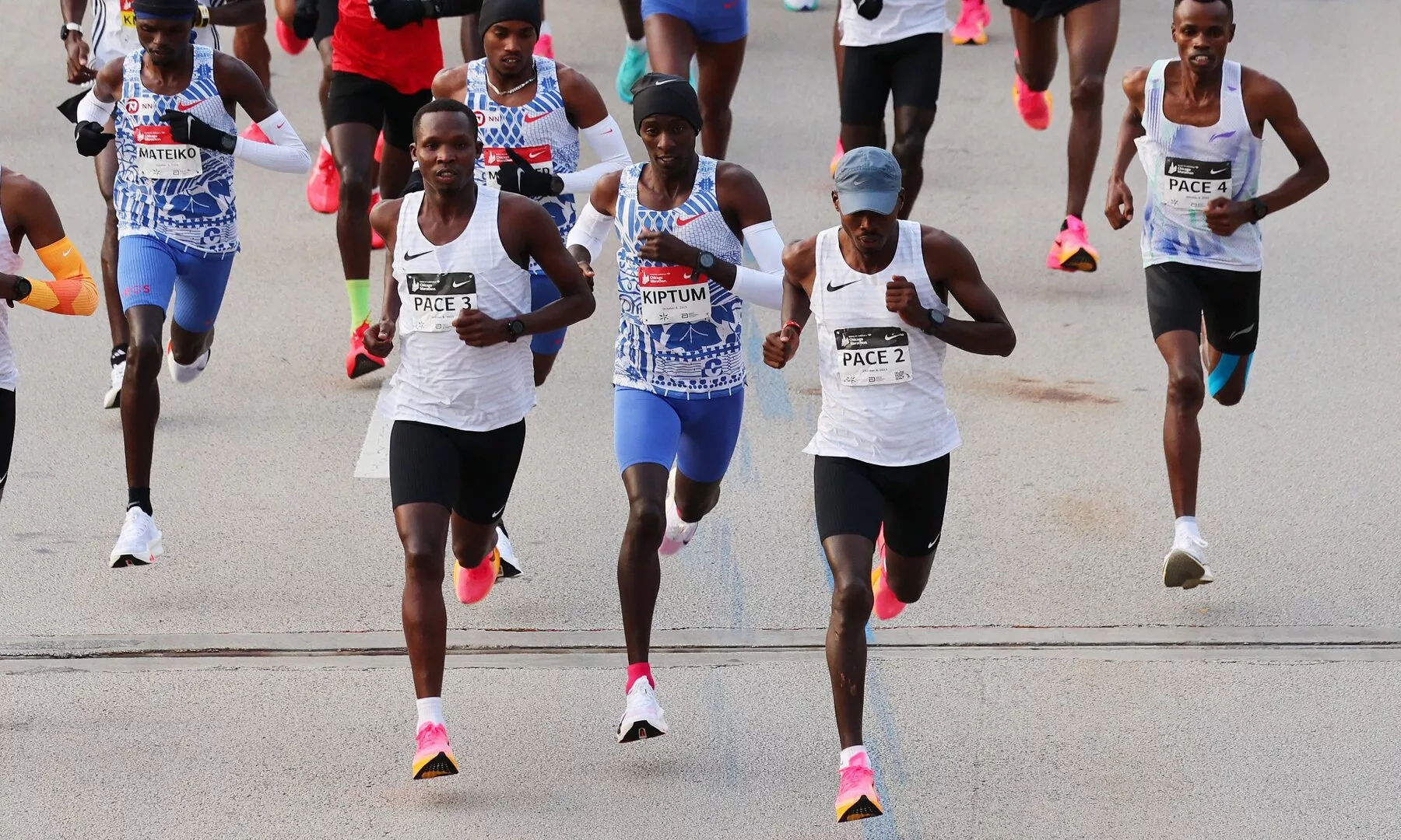 Kelvin Kiptum smashes Eliud Kipchoge's world record to win Chicago Marathon